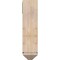 Ekena Millwork Merced Arts and Crafts Smooth Bracket w/ Offset Brace, Douglas Fir, 7 1/2"W x 22"D x 30"H BKT0806X22X30MRC03SDF - alternate 3